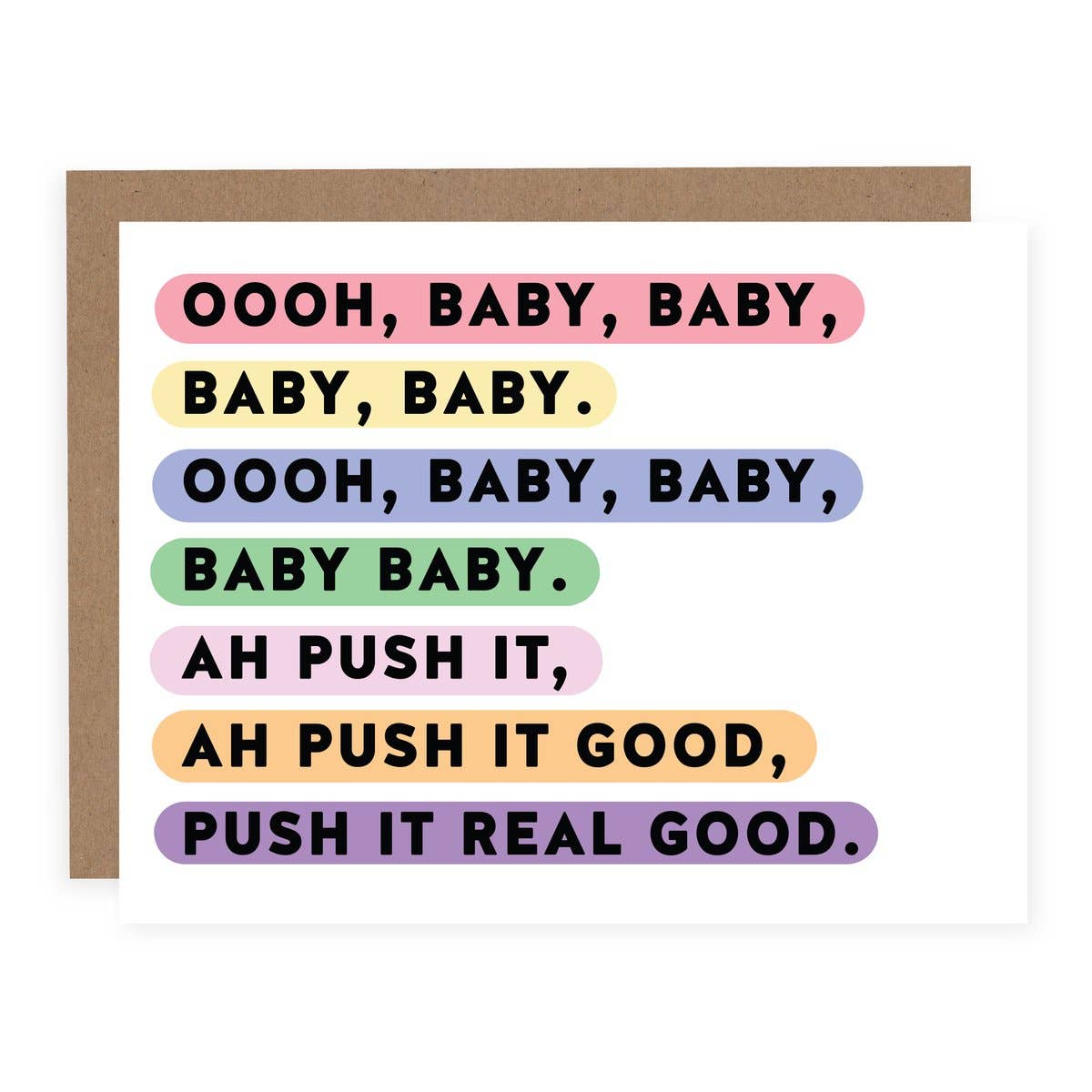 Push It Card – daisylace boutique
